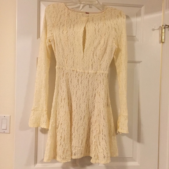 Free People corded lace fit & flare dress - Picture 5 of 8